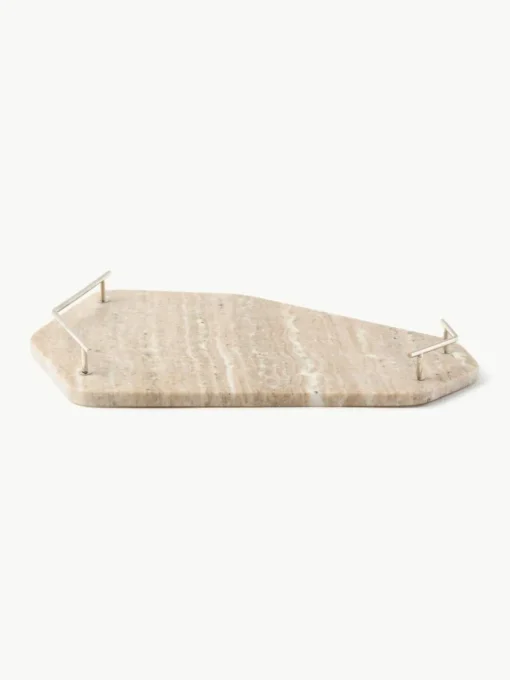 Marmor-Servierplatte Han, B 38 cm