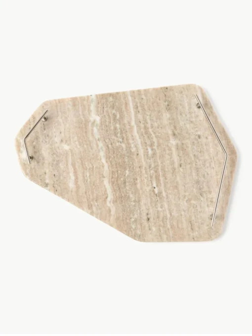 Marmor-Servierplatte Han, B 38 cm
