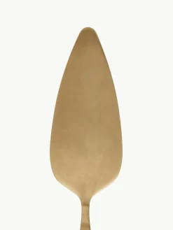Matt gebürsteter Tortenheber Goldies