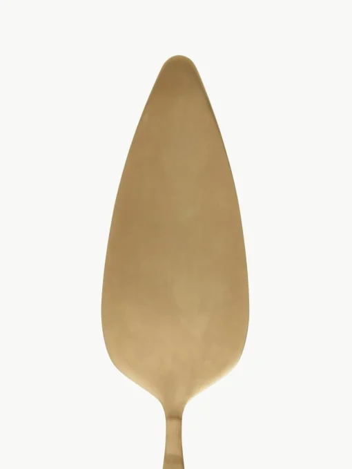 Matt gebürsteter Tortenheber Goldies