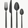 Matt gebürstetes Besteck-Set Stella, 4 Personen (16-tlg.)
