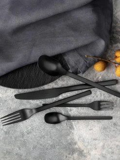 Matt gebürstetes Besteck-Set Manufacture Rock, 4 Personen (20-tlg.)