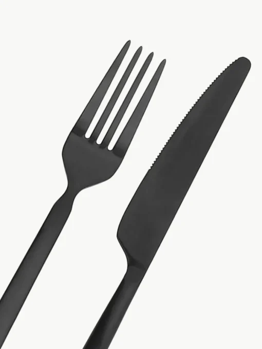 Matt gebürstetes Besteck-Set Stella, 4 Personen (16-tlg.)