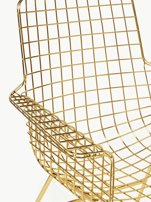 Metall-Armlehnstuhl Wire