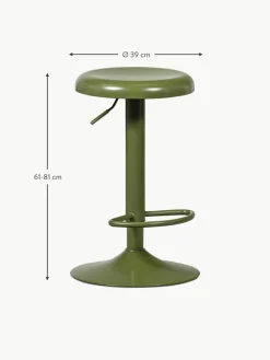Metall-Barhocker Isaac, höhenverstellbar