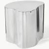 Metall-Beistelltisch Dale in organischer Form