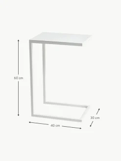 Metall-Beistelltisch Lupe