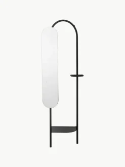 Metall-Garderobe Belen mit verstellbarem Spiegel