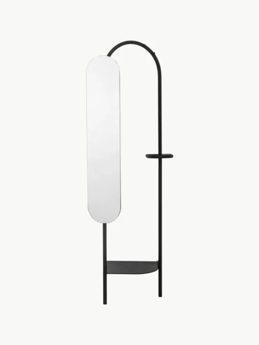 Metall-Garderobe Belen mit verstellbarem Spiegel