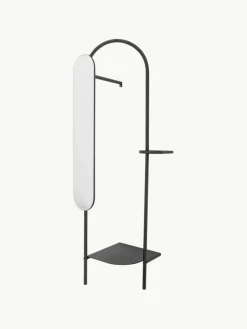Metall-Garderobe Belen mit verstellbarem Spiegel