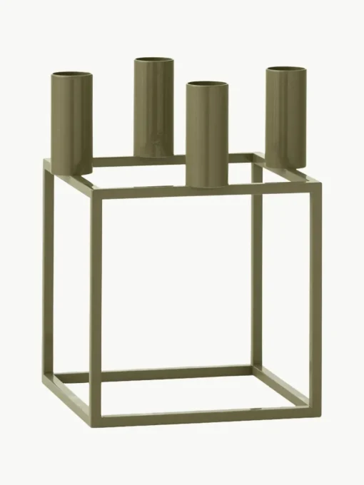 Metall-Kerzenhalter Kubus