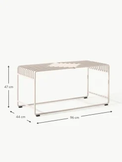 Metall-Sitzbank Banu