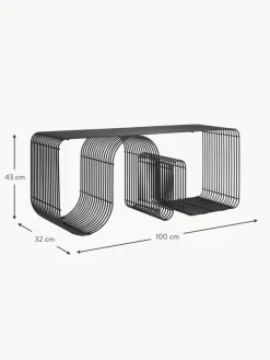 Metall-Sitzbank Curva