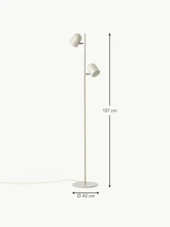 Metall-Stehlampe Almo