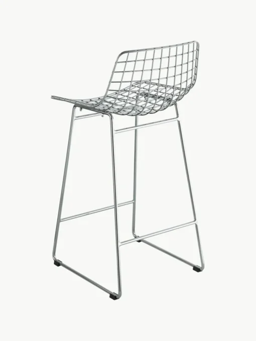 Metall-Thekenstuhl Wire
