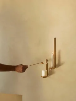 Metall-Wandkerzenhalter Clip