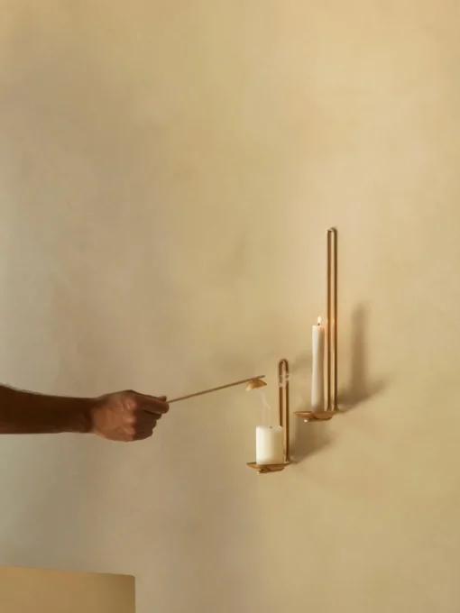 Metall-Wandkerzenhalter Clip