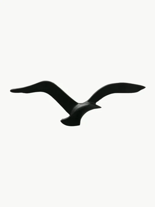 Metall-Wandobjekte Birdy in Vögelform, 2er-Set
