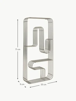 Metall-Wandregal Curva