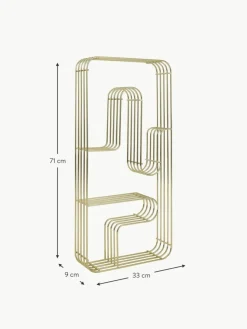 Metall-Wandregal Curva