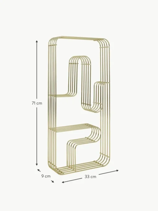 Metall-Wandregal Curva