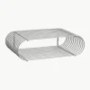 Metall-Wandregal Curva, B 40 cm