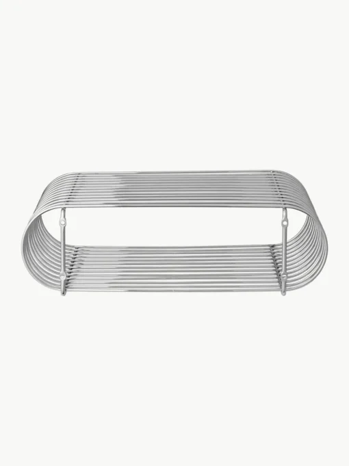 Metall-Wandregal Curva, B 40 cm