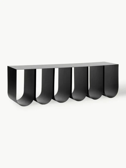 Metall-Wandregal Curved