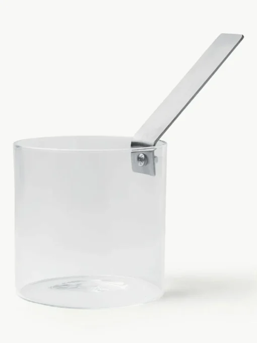 Milchtopf Boiler aus Borosilikatglas