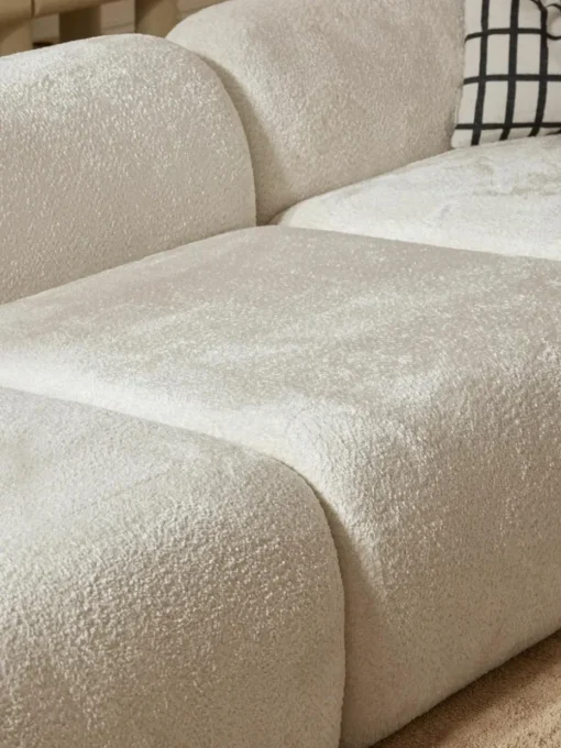 Mittelmodul Wolke aus Teddy-Bouclé