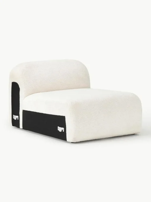 Mittelmodul Wolke aus Teddy-Bouclé
