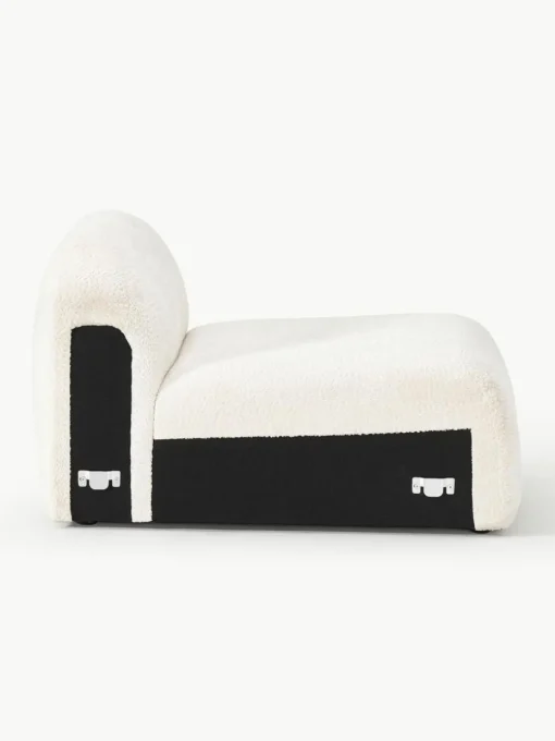 Mittelmodul Wolke aus Teddy-Bouclé