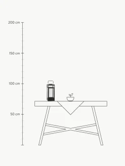 Mobile batteriebetriebene LED-Laterne Flint