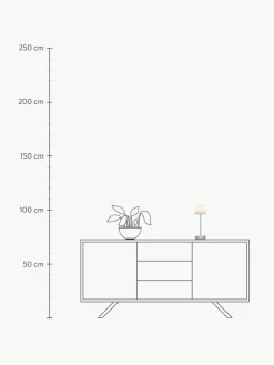 Mobile dimmbare LED-Außentischlampe Lola mit Touch-Funktion