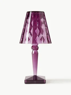 Mobile dimmbare LED-Tischlampe Battery, H 37 cm