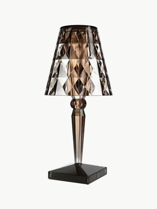 Mobile dimmbare LED-Tischlampe Battery, H 37 cm