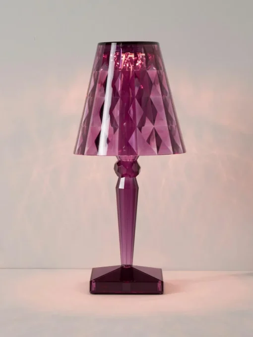 Mobile dimmbare LED-Tischlampe Battery, H 37 cm