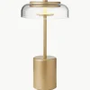 Mobile kleine LED-Tischlampe Blossi, dimmbar