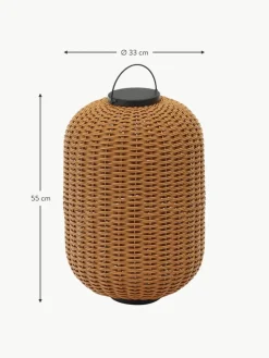 Mobile LED-Außentischlampe Saranella, H 55 cm