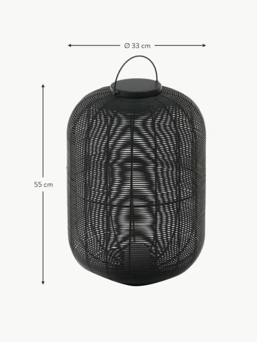 Mobile LED-Außentischlampe Saranella, H 55 cm