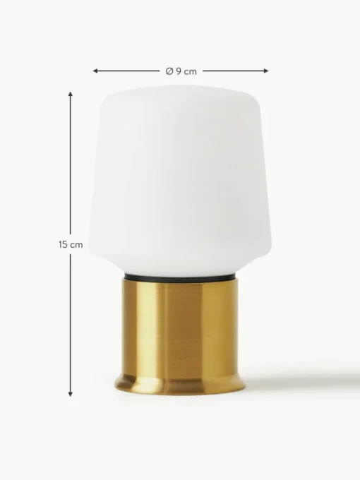 Mobile LED-Outdoor Tischlampe London, dimmbar