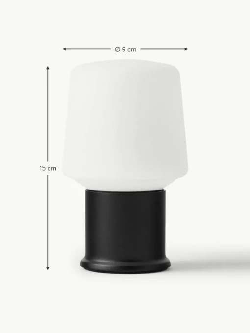 Mobile LED-Outdoor Tischlampe London, dimmbar
