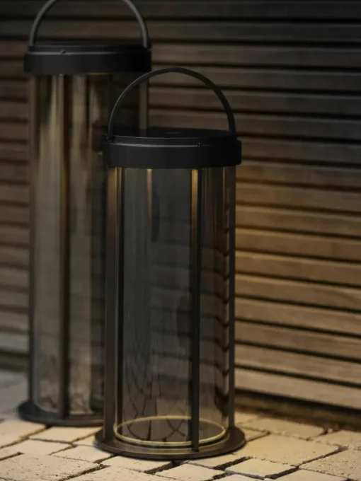 Mobile LED-Outdoor-Tischlampe Mituro, dimmbar