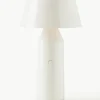Mobile LED-Tischlampe Bicoca mit verstellbarem Lampenschirm, dimmbar