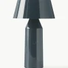 Mobile LED-Tischlampe Bicoca mit verstellbarem Lampenschirm, dimmbar