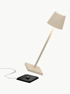 Mobile LED-Tischlampe Poldina, dimmbar