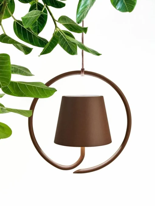 Mobile Outdoor LED-Pendelleuchte Poldina, dimmbar