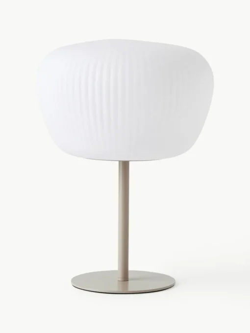 Mobile Outdoor Tischlampe Tara, dimmbar
