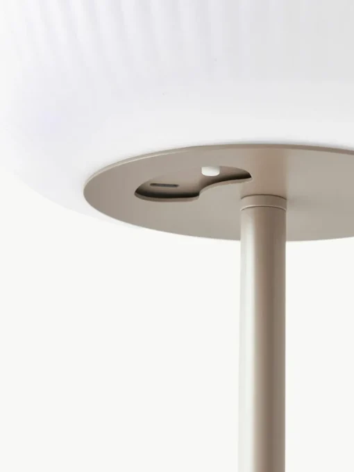 Mobile Outdoor Tischlampe Tara, dimmbar