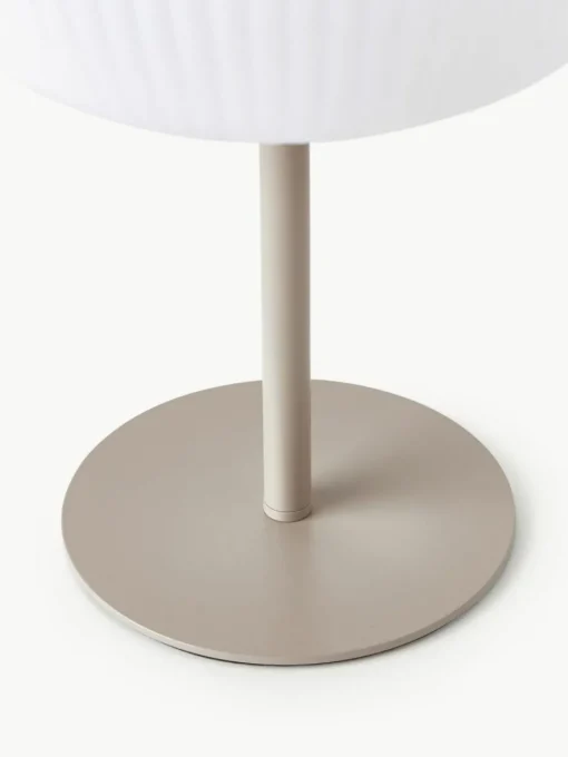 Mobile Outdoor Tischlampe Tara, dimmbar